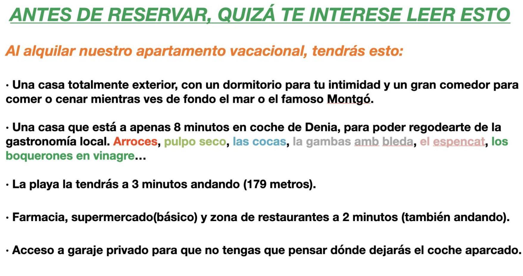 デニアLa Playa A 2 Minutos Y 14 Segundos A Pieアパートメント エクステリア 写真
